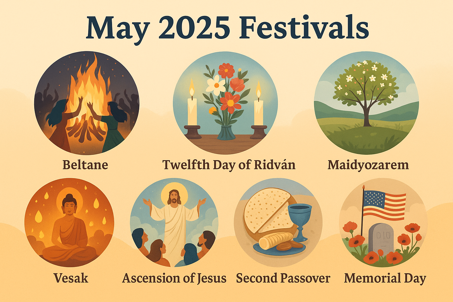 Top 10 Inspiring May 2025 Festivals for Interfaith Couples & Spiritual Seekers