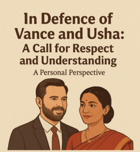 In Defence of Vance and Usha