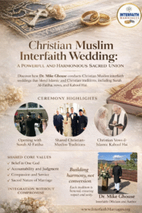Christian Muslim interfaith wedding