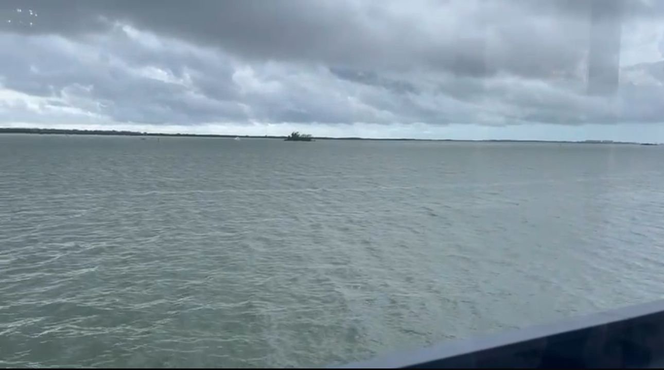 Clear water & honeymoon Island